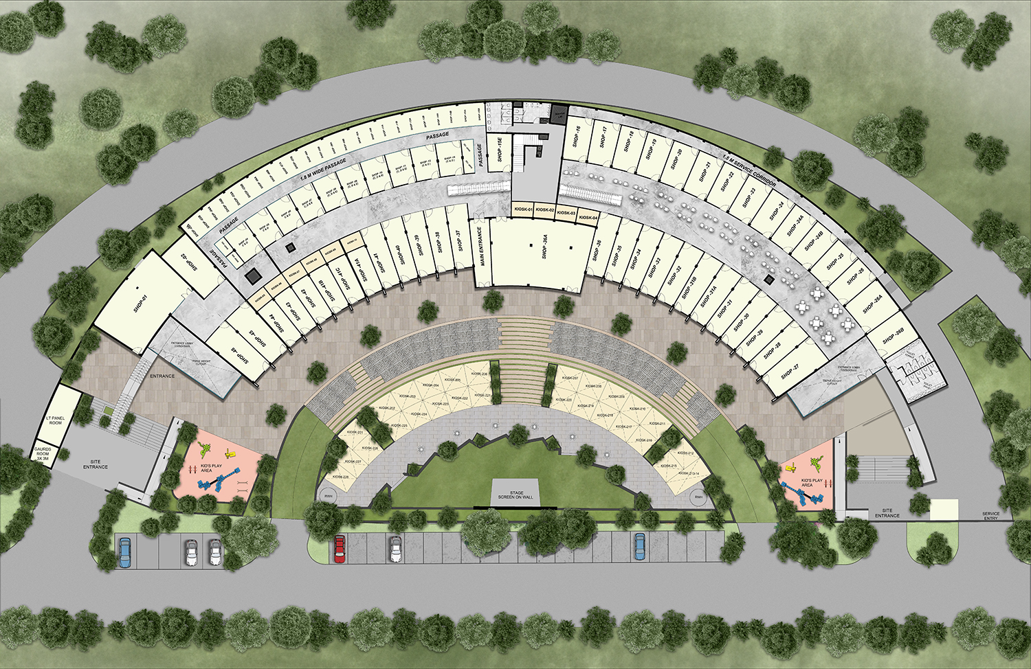 Site Plan First Floor